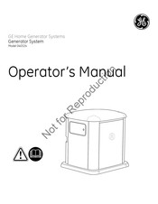 GE 040324 Operator's Manual