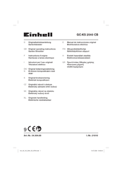 Einhell GC-KS 2540 CB Original Operating Instructions