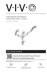 Vivo STAND-V300G/W Instruction Manual