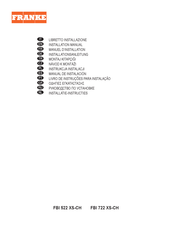 Franke FBI 722 XS-CH Installation Manual