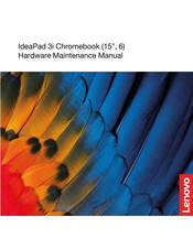 Lenovo IdeaPad 3i Chromebook Hardware Maintenance Manual