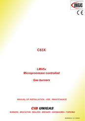 Unigas C83X Installation Manual