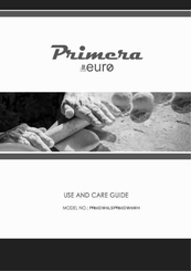 Primera PR60DW6WH Use And Care Manual