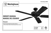 Westinghouse Deacon ETL-ES-Deacon-WH18 Owner's Manual
