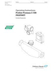 Endress+Hauser Proline Promass S 500 Operating Instructions Manual