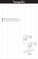 Hans Grohe Status 04281 0 Series Installation/User Instructions/Warranty