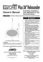 Stamina InTONE Plus 38 Rebounder Owner's Manual