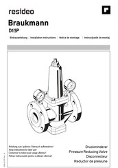 Resideo Braukmann D15P Installation Instructions Manual
