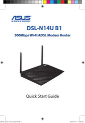 Asus DSL-N14U B1 Quick Start Manual