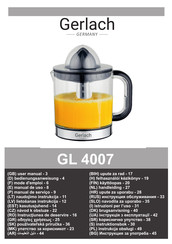 Gerlach GL 4007 User Manual