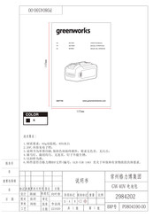 GreenWorks BAF749 Operator's Manual