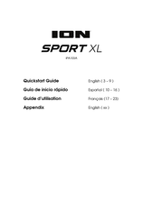 ION SPORT XL iPA103A Quick Start Manual