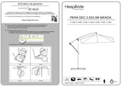 Hesperide 171258C Manual