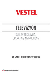 VESTEL 49UB1907 Operating Instructions Manual
