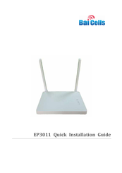 Bai cells EP3011 Quick Installation Manual