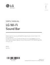 LG SN10YG Simple Manual