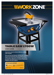 Workzone WZTS 1701 User Manual