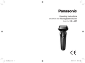 Panasonic ES-LS6A Operating Instructions Manual