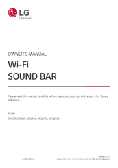 LG SPQ8-W Owner's Manual
