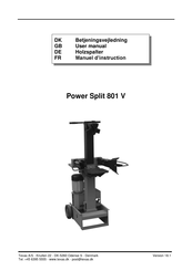 Texas A/S Power Split 801 V User Manual