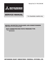 Mitsubishi FDUA160AVSAWVH Service Manual