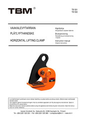 TBM TB1301 Instruction Manual