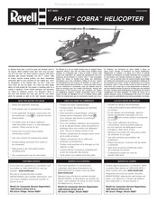 REVELL Bell AH-1F Cobra Quick Start Manual