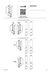 Kvik DSH9220 Assembly Instructions Manual