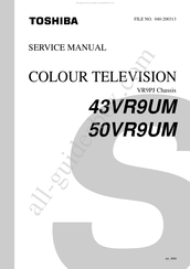 Toshiba 43VR9UM Service Manual
