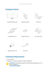 Ubiquiti UniFi WiFi BaseStation XG Quick Start Manual