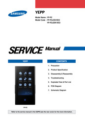 Samsung YP-P2JQW/XEO Service Manual