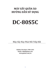 Galanz DC-80S5C Owner's Manual