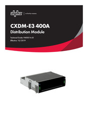 EnerSys alpha CXDM-E3 400A Manual
