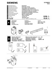 Siemens GLB 1 Series Mounting Instructions