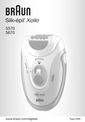 Braun Silk-epil Xelle 5570 Manual