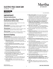 SNOWJOE Martha Stewart MTS-PS10 Operator's Manual
