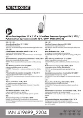 Parkside PDSA 20-Li B2 Translation Of The Original Instructions