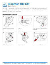 Dustbane Hurricane 400 XTT Quick Manual