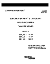 Gardner Denver EDF-LB Operating And Service Manual