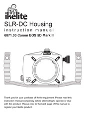 Ikelite 6871.03 Instruction Manual