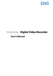ENS TITANIUM ED8004H5-BN User Manual