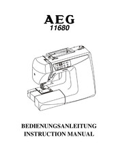 AEG 11680 Instruction Manual