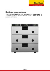 Nordcap CSC012 E Installation And Use Booklet