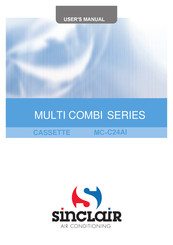 Sinclair MC-C24AI User Manual
