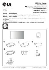 LG 98UH5F-H.AUS Installation Manual