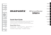 Marantz SR6014 Quick Start Manual
