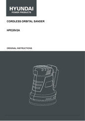 Hyundai power products HPE20V2A Original Instructions Manual