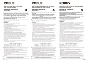 Robus RRE1040P-04 Quick Start Manual