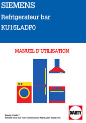 Bosch KU15LADF0 User Manual