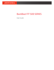 Plantronics BackBeat FIT 500 Series User Manual